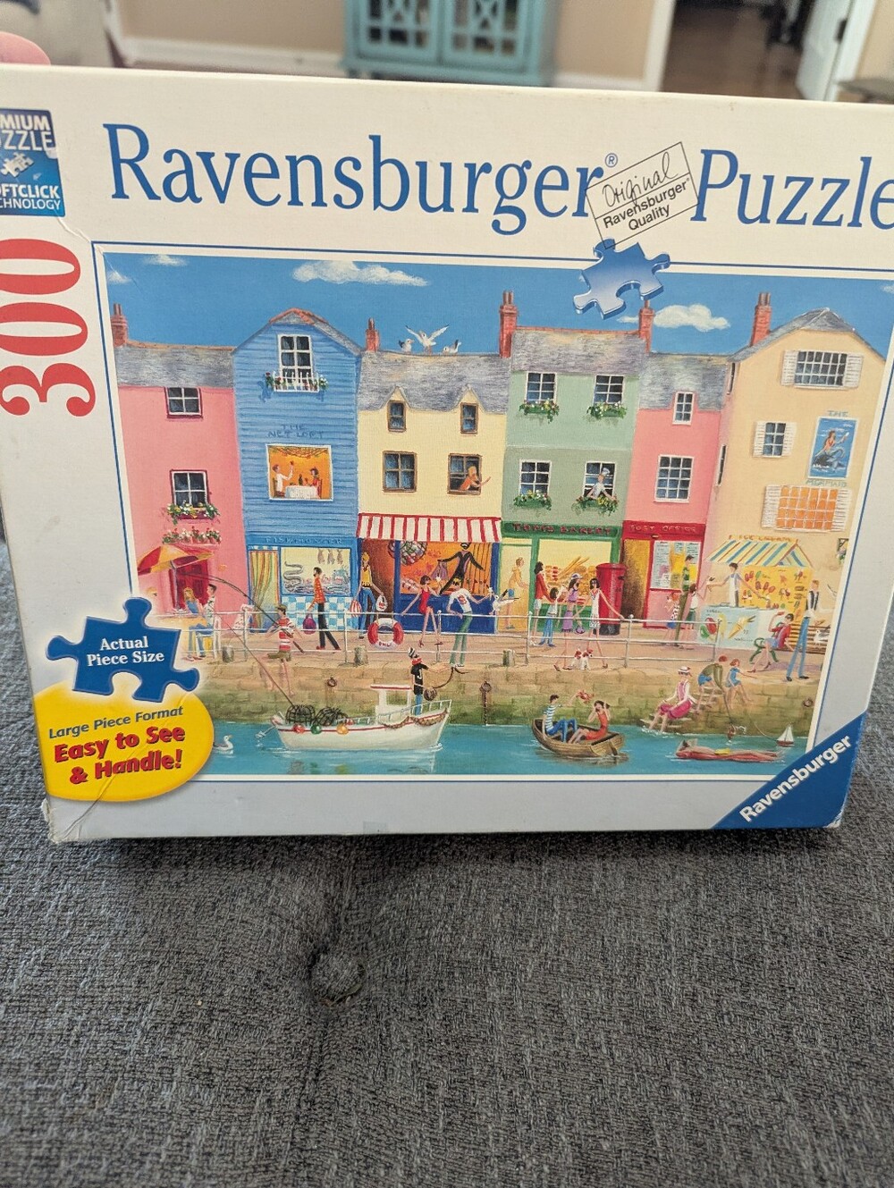 Ravensburger "Down by the Sea"  Large Piece Format 300 piece puzzle